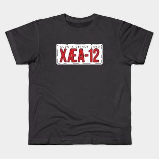 X Æ A-12 Licence Plate Kids T-Shirt